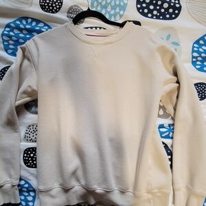 Cream Crewneck Sweatshirt